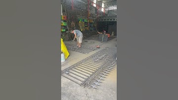 Hàng rào sắt nghệ thuật tại xưởng #congraodepvlog