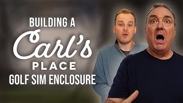 How to Build a Home Golf Simulator (2025 Edition) | Carl’s Place Full Setup