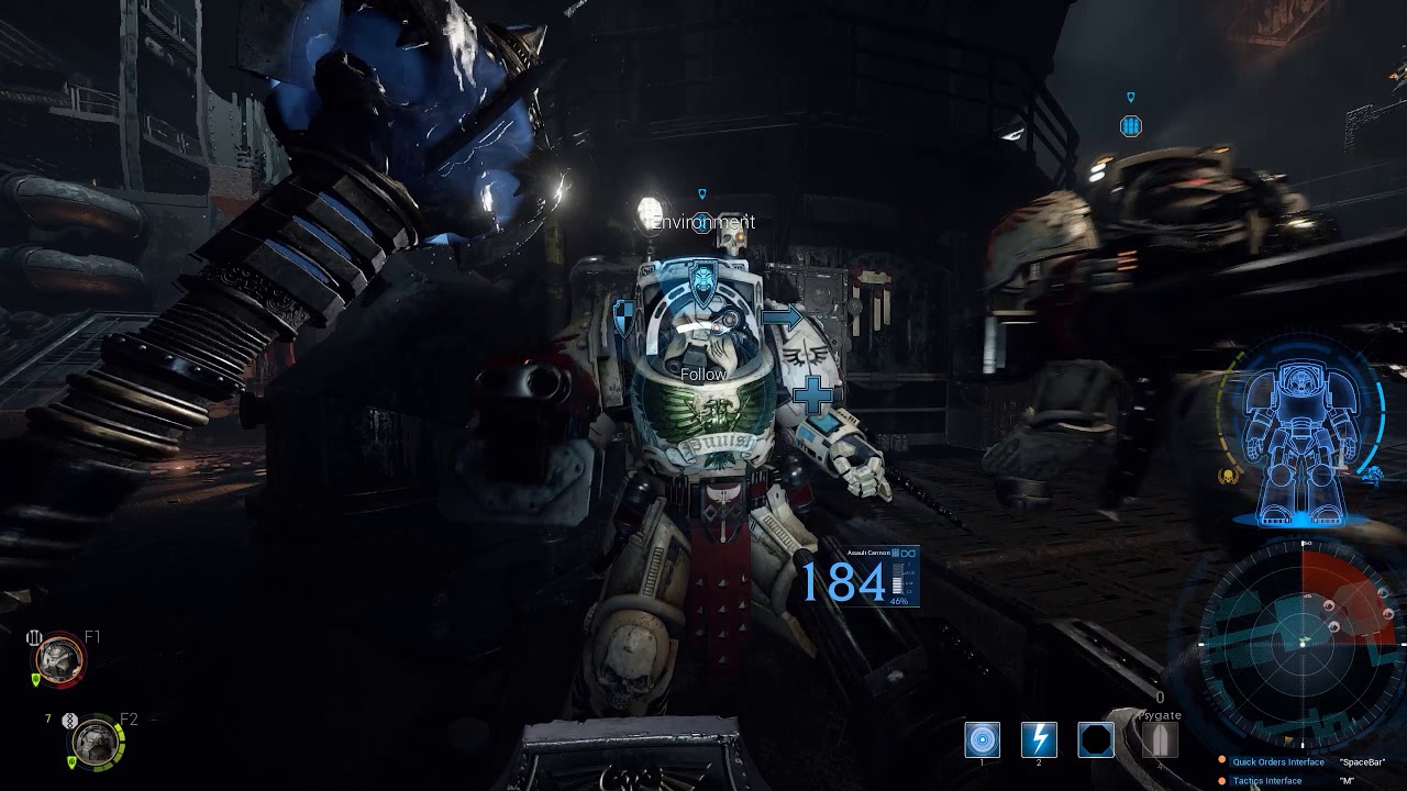 Space Hulk: Deathwing Gameplay 1440p 60fps Ultra Max Settings Nvidia GTX 1070 - Nvidia Shadowplay