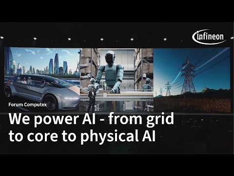 No AI Without Power: Inside Infineon's AI Infrastructure Revolution | COMPUTEX Keynote | Infineon