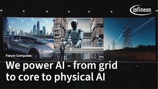 No AI Without Power: Inside Infineon's AI Infrastructure Revolution | COMPUTEX Keynote | Infineon