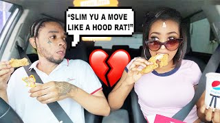 Acting ratchet to see boyfriend reaction *Epic*