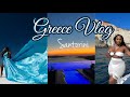 GIRLS TRIP TO GREECE PART ONE🇬🇷| SANTORINI VLOG| UNDERGROUND CAVE POOL | FLYING DRESS SHOOT &amp; MORE