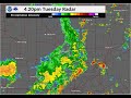 Radar Loop of Severe Thunderstorms of August 20, 2019