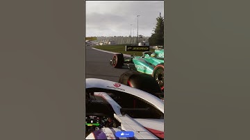 Overtaking and Sliding in the corners. #simulator #simracing #racing #f1shorts #f1game #f12023 #fypシ