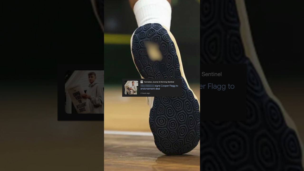 Купер Флэгг подписывает обувной контракт с КЕМ?