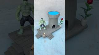 eautiful miniature clay house 🏠#shorts #video #viral