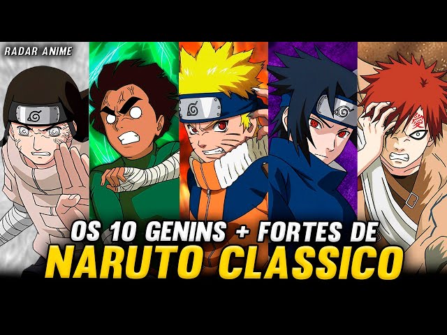 Naruto Clássico: Informações Personagens