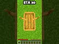 Come salto in base alla mia età su Minecraft #shorts