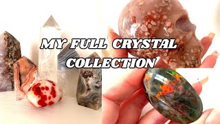 MY FULL CRYSTAL COLLECTION 2022 💎 Over 150 Beautiful Crystals 😲