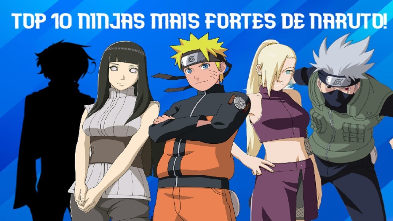 TOP 10 NINJAS MAIS FORTES DE NARUTO - YouTube