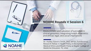 Measurement and valuation of outcomes in clinical genomics