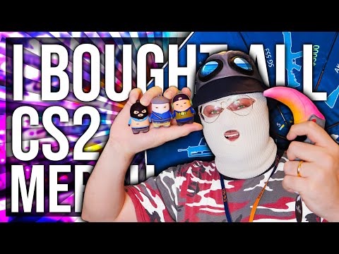 I BOUGHT ALL THE CS2 MERCH (RARE COLLECTIBLES)