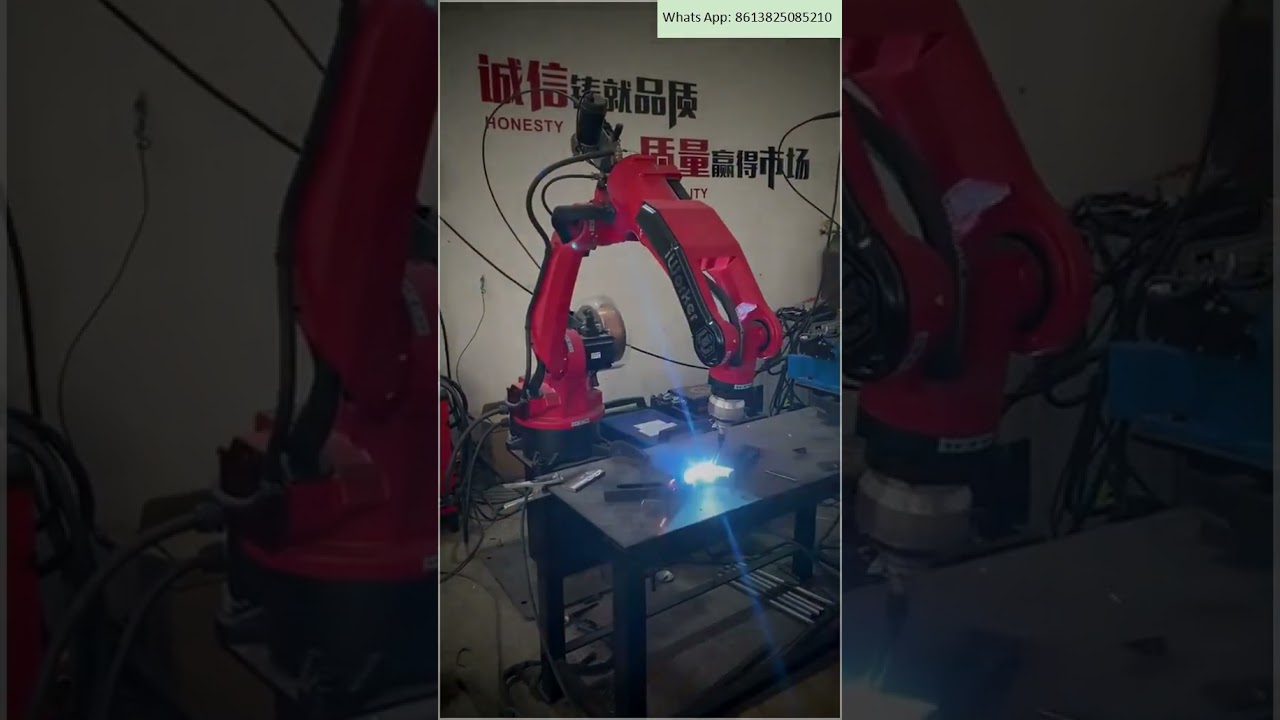 robot arm industrial cobot welding machine 4 or 6 axis robot