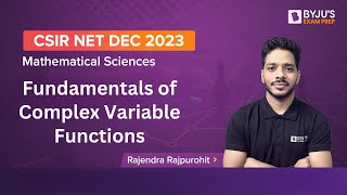 CSIR NET Dec 2023 | Mathematical Sciences 2023 | Fundamentals of Complex Variable Functions