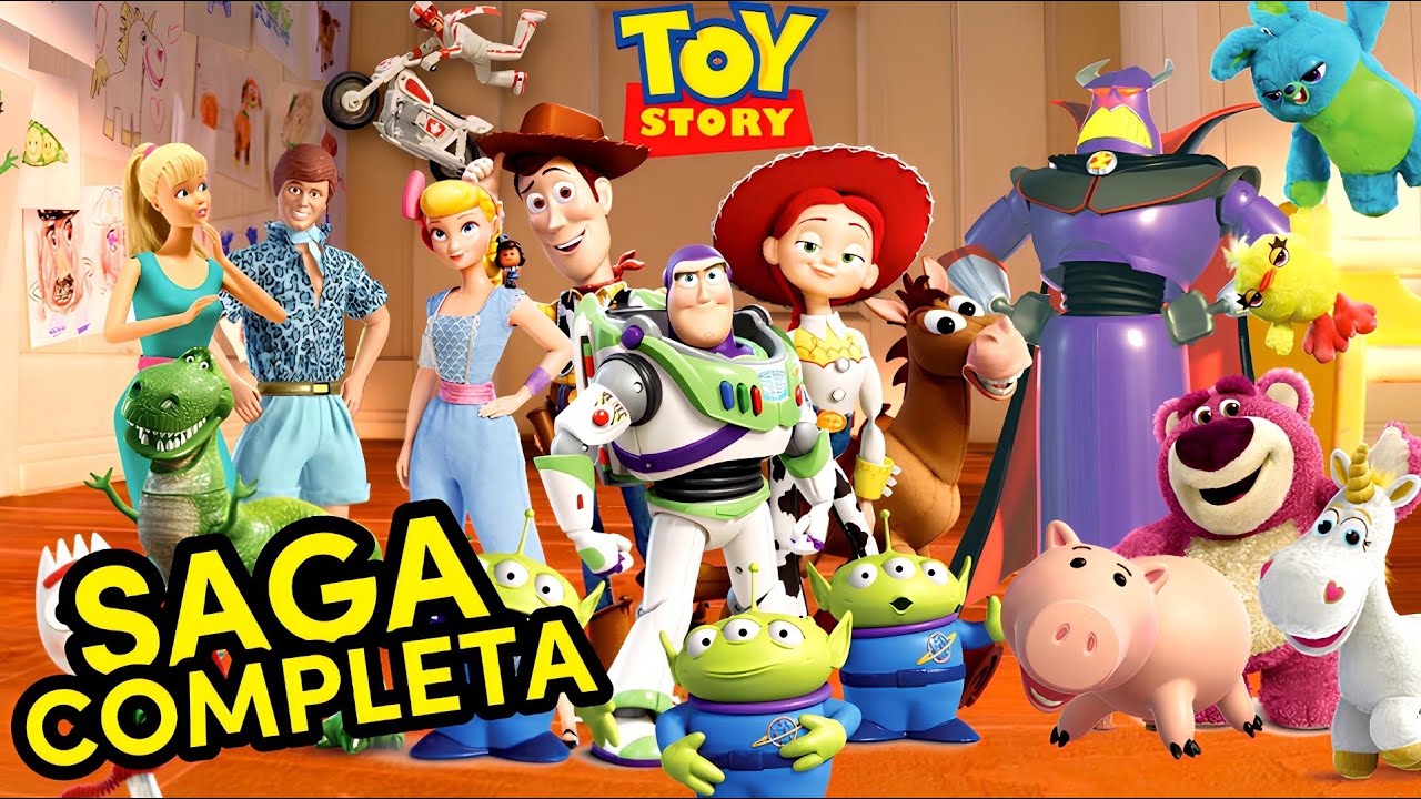 TOY STORY | LA SAGA COMPLETA  EN 9 MINUTOS