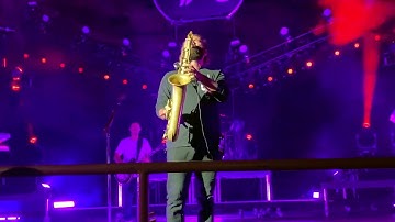 Rebelution playing “Outta Control” at Red Rocks on August 21st, 2021