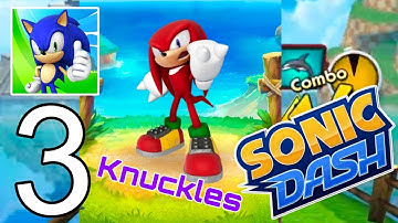 Sonic Dash – Gameplay Walkthrough Part 3 - Knuckles (iOS, Android)