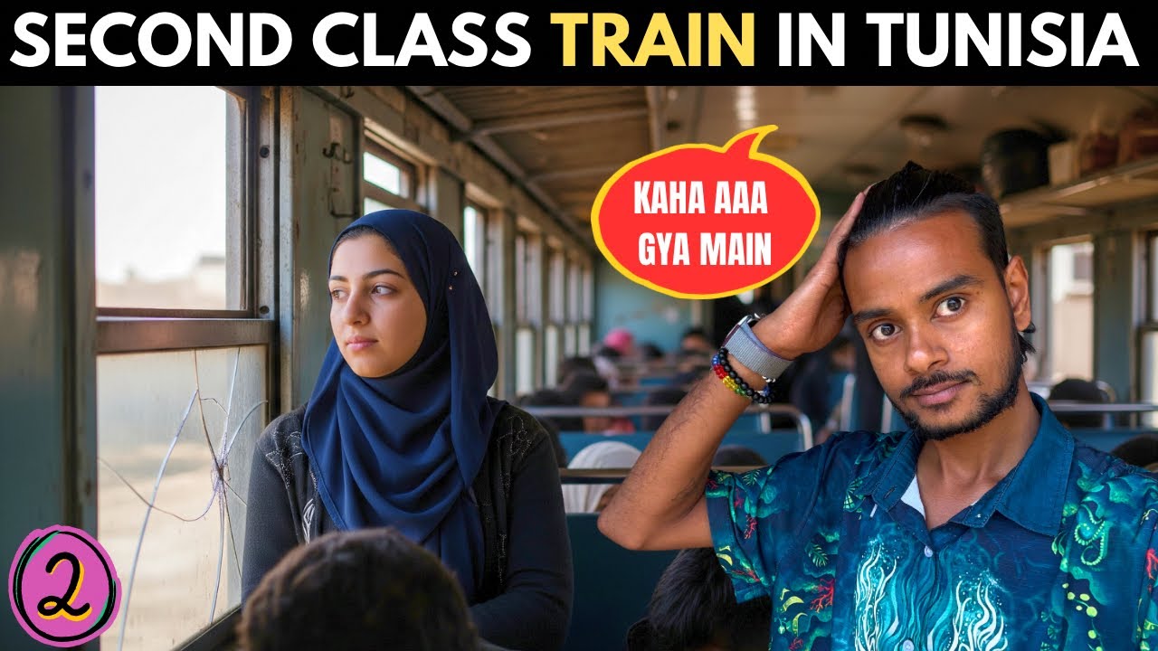 Crazy & Shocking Train Ride in Tunisia 🇹🇳