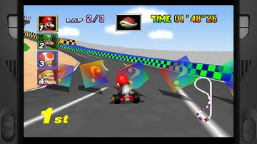 Mario Kart 64 - N64 - Emulated on Steam Deck