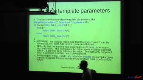 Intermediate C++ 24 -- Templates, Setting Policy
