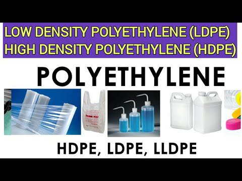 Polyethylene :- ( Differences between LDPE & HDPE) - YouTube