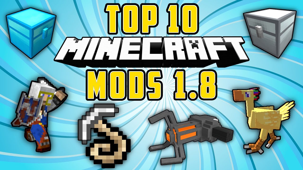 most popular mods for minecraft 1.7.10