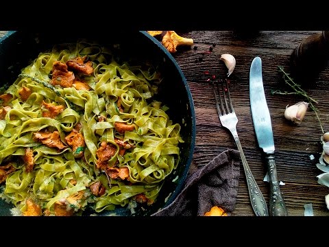 Видео: Спагети с лисички и маслини