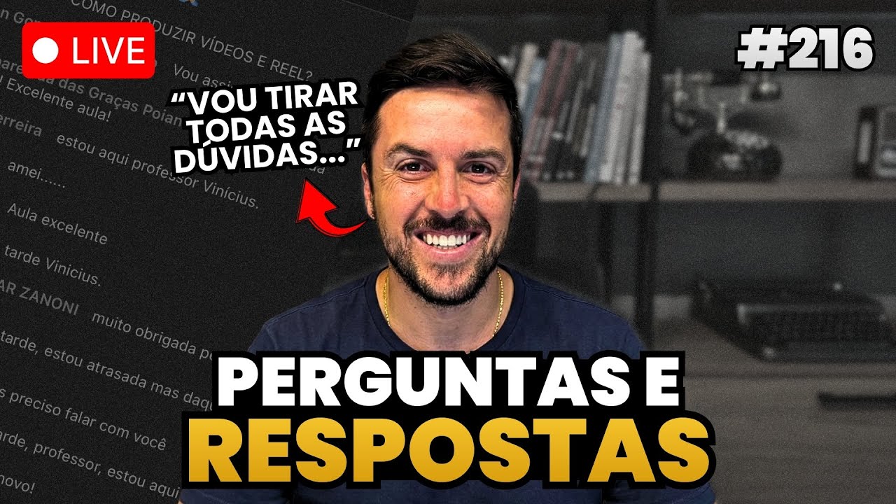 Live 216: Perguntas e Respostas - Parte 2 - YouTube