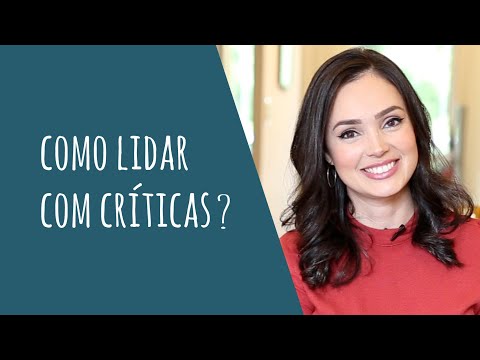 Como lidar com críticas?
