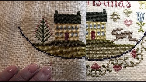 FlossTube #14 / Update on Jane Hattersley. More on variegated floss. Stitcher