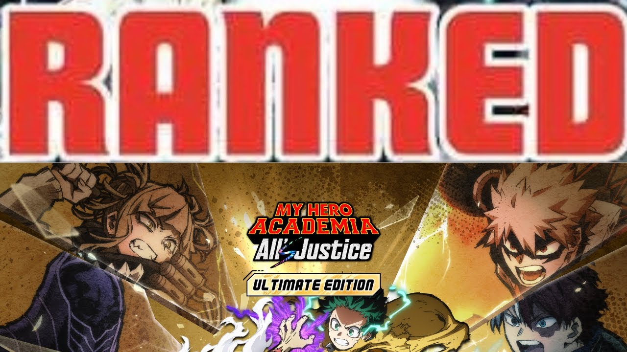 My First My Hero Academia All's Justice Ranked Online Game Play 