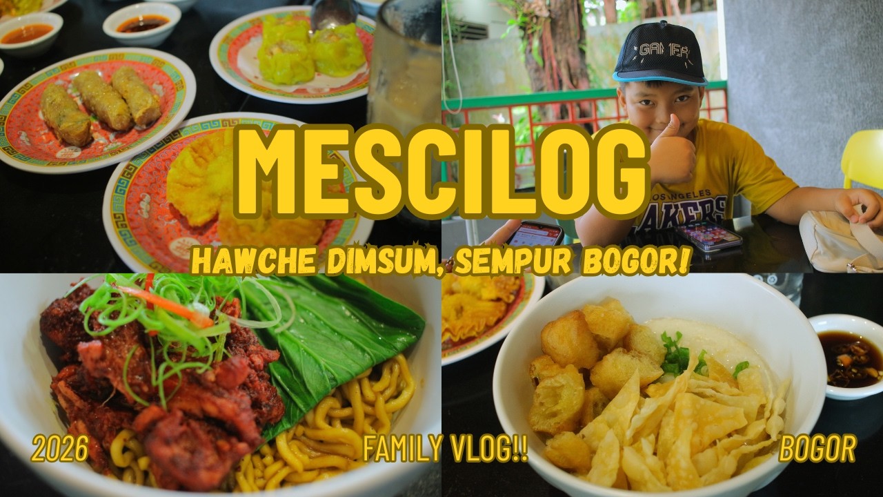 #MESCILOG DIAJAK BOCIL CUCURAK DI HAWCHE DIMSUM | BOGOR