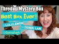 ThredUp Mystery Rescue Box Unboxing~ My BEST BOX EVER! Lululemon gymshark DESIGNER resell ebay posh
