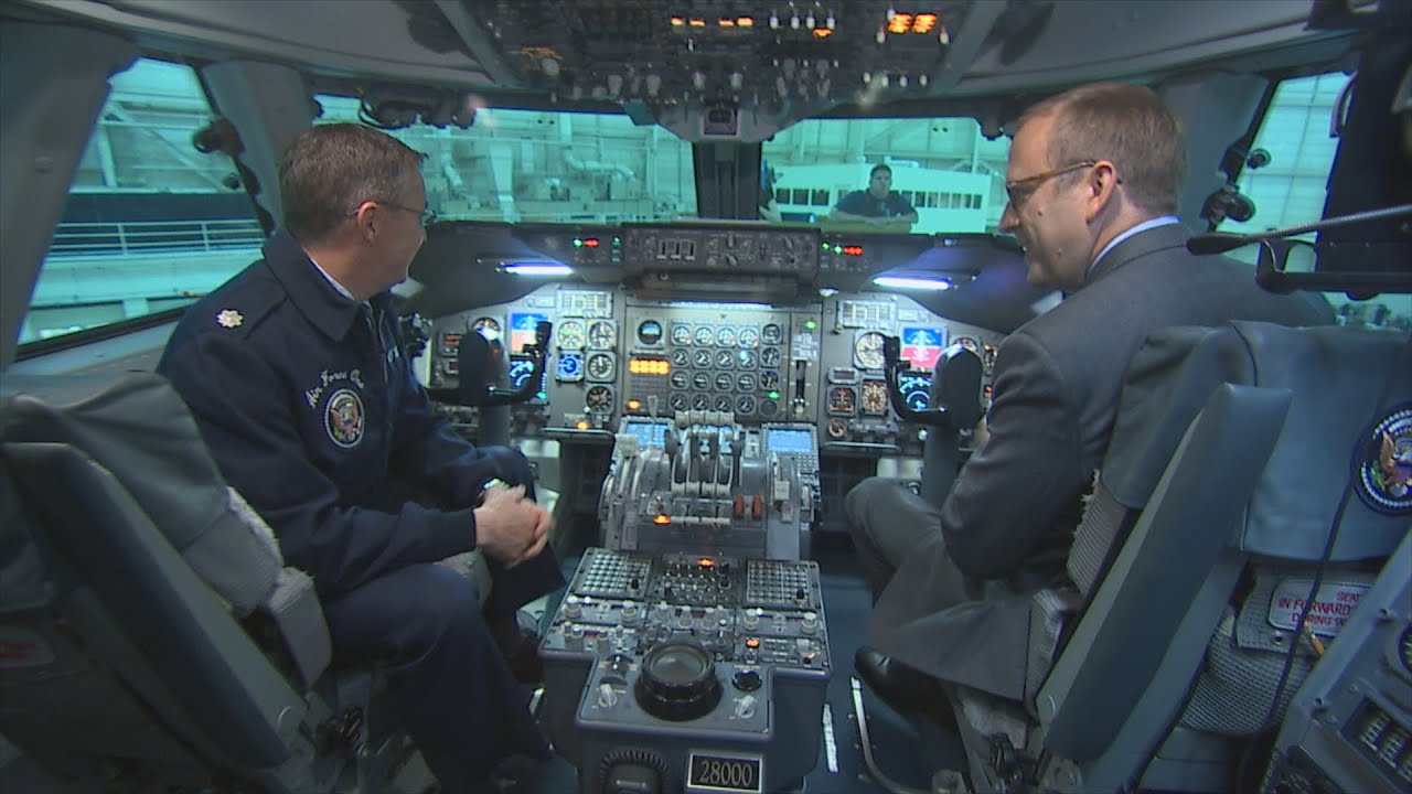 Inside Air Force One Cockpit