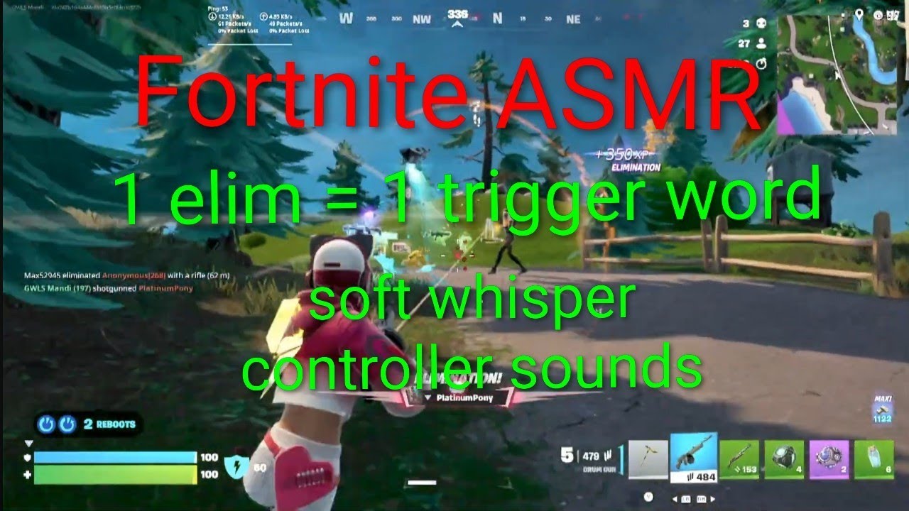 ASMR II 1 Elim = 1 Trigger word II Zb Reload ranked II Soft whisper and controller sounds
