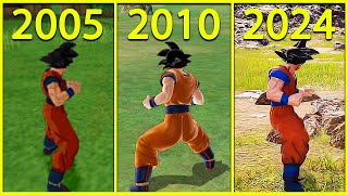 Evolution of Son Goku in Dragon Ball Games 1997-2024