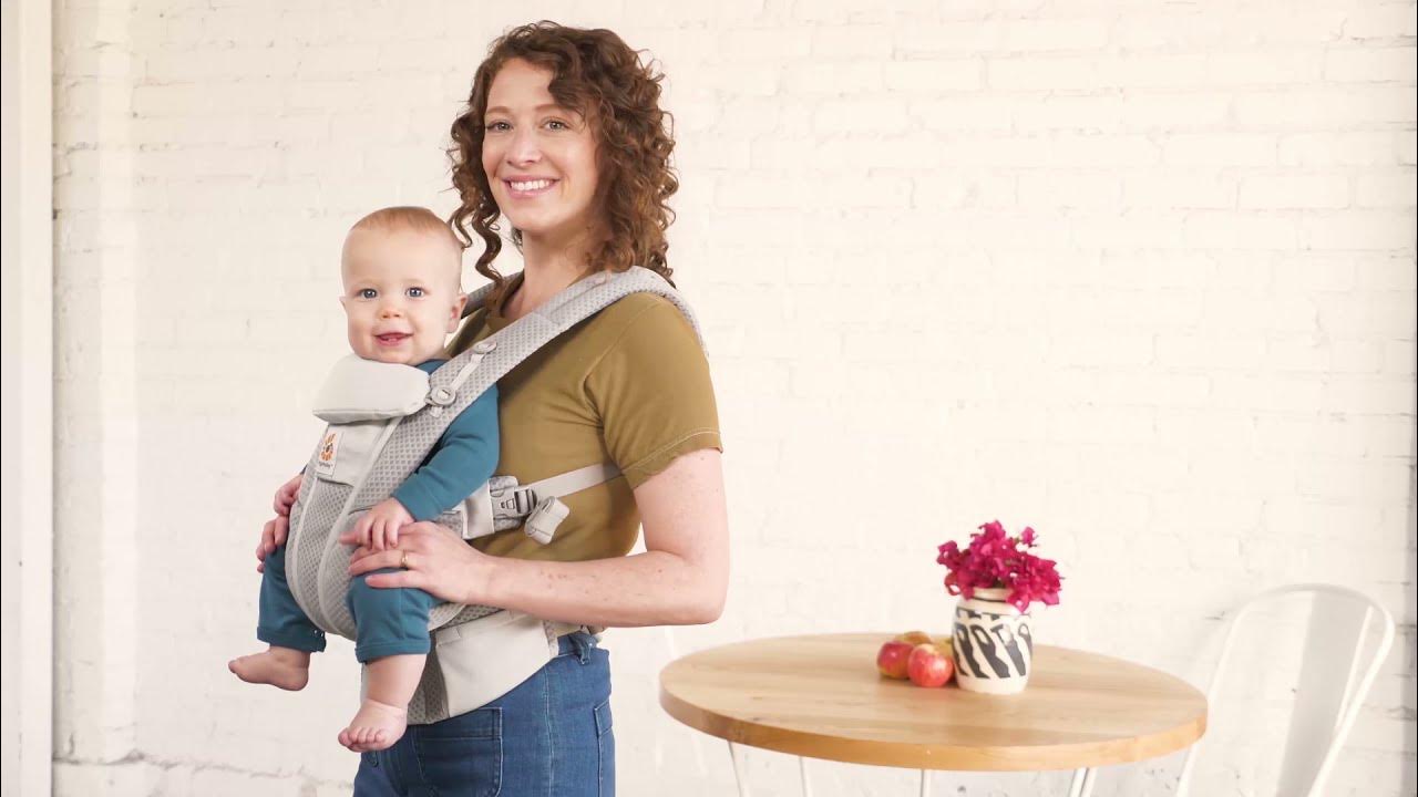 How to Put on Omni Breeze Ergobaby YouTube