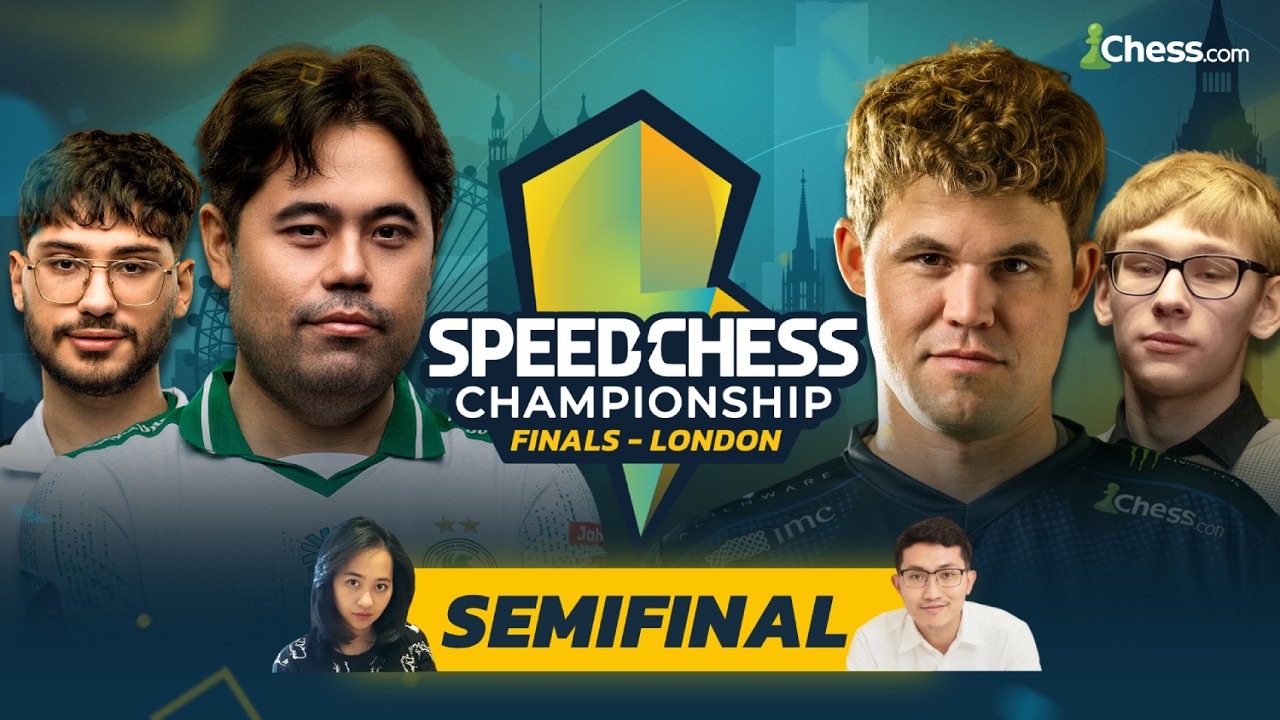 LIVE NOBAR SPEED CHESS CHAMPIONSHIP | MAGNUS VS DENIS | ALIREZA VS HIKARU