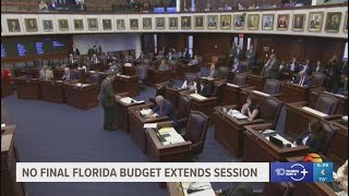 Florida House and Senate extend session after they didn't agree on the state budget