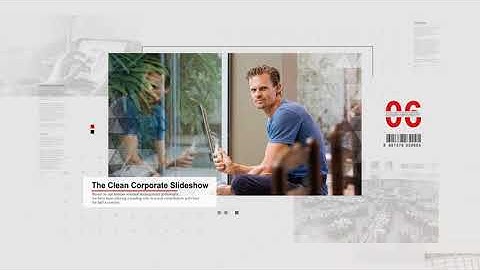 The Clean Corporate Slideshow by byungchan | After Effects Template | Video Display #Videohive