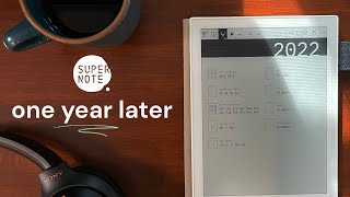 a very LONG-TERM Supernote review | Supernote A5X vs A6X - vs Remarkable / Boox - daily use | 2022