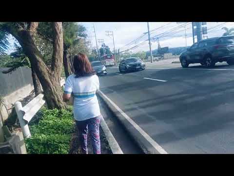 Nag walking kami ni basher sa tagaytay