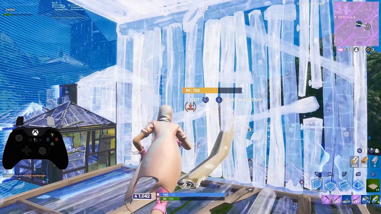 Tendai | W-Keying In Solo Squads Season 9 (Fortnite Battle Royale)