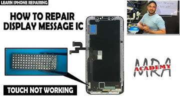 How to Repair Touch IC and Remove Display Message | How to Repair iPhone 11 touch | repair display