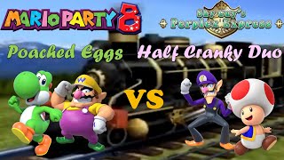 Mario Party 8 - Yoshi & Wario vs Toad & Waluigi - Shy Guy's Perplex Express