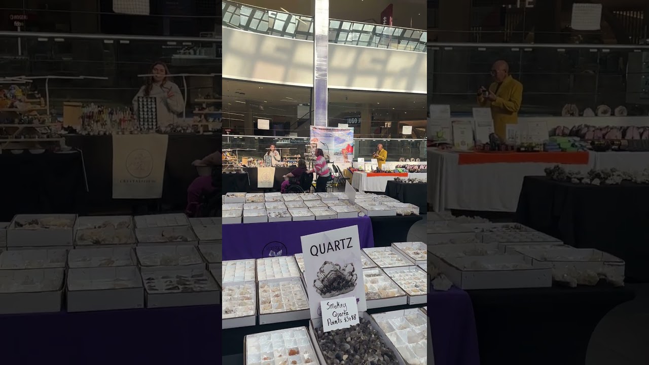 Edmonton Rock & Gem Show by Silver Cove. Doors open today 10:00, March 25-29 West Edmonton Mall.