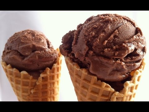 CHOCOLATE GELATO ice cream Recipe How To Cook That by Ann Reardon