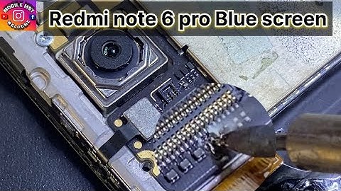 👉📱🔥REDMI NOTE 6 pro Blue Display solution/ #viralvideo2024 #youtubeviralvideo